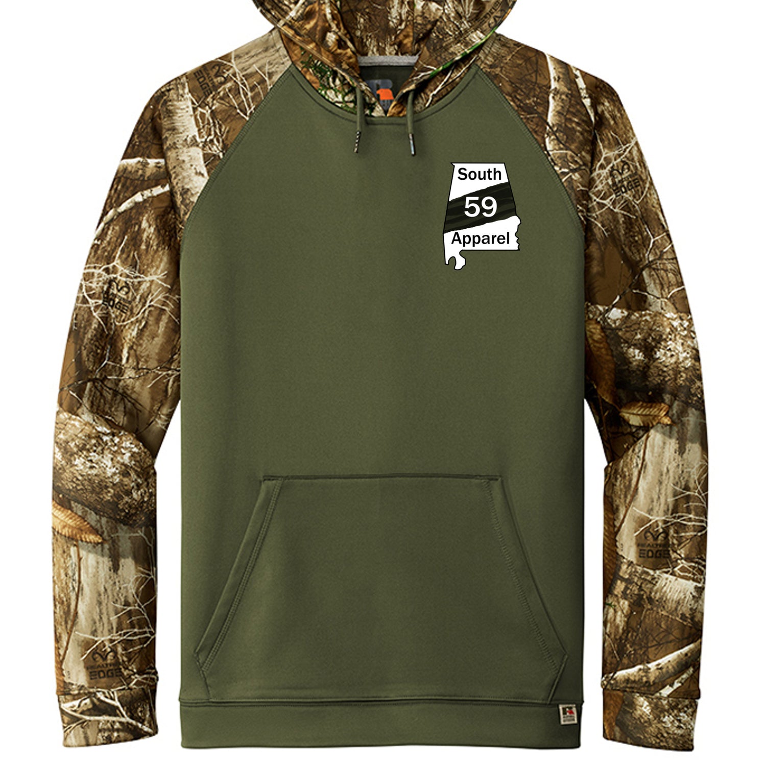 Olive Drab Green/ Realtree Edge - RU451 - FRONT