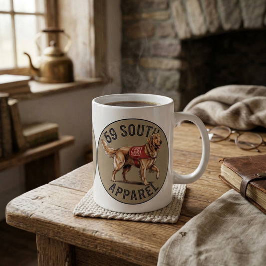 South 59 Apparel Ceramic Coffee Mug - Lab W Vest